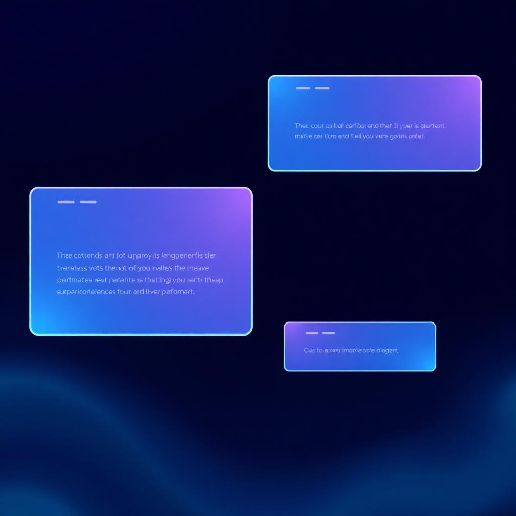 Abstract content management UI